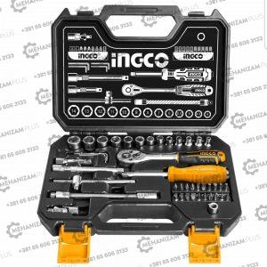 Ingco set nasadnih 45 komada